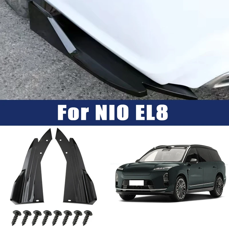 Car Rear Bumper Spoiler Lip Carbon Fiber Wing Trim Protection Anti-crash Diffuser Side Skirt Wrap Angle Splitter For NIO EL8
Car Rear Bumper Spoiler Lip Carbon Fiber Wing Trim Protection Anti-crash Diffuser Side Skirt Wrap Angle Splitter For NIO EL8