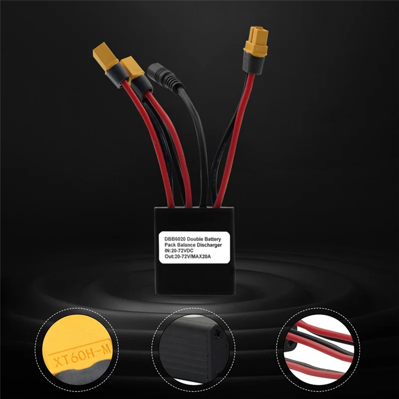 A84I-Dual Battery Discharge Converter Connection Adapter 12V-72V Module Balanced Discharge
A84I-Dual Battery Discharge Converter Connection Adapter 12V-72V Module Balanced Discharge