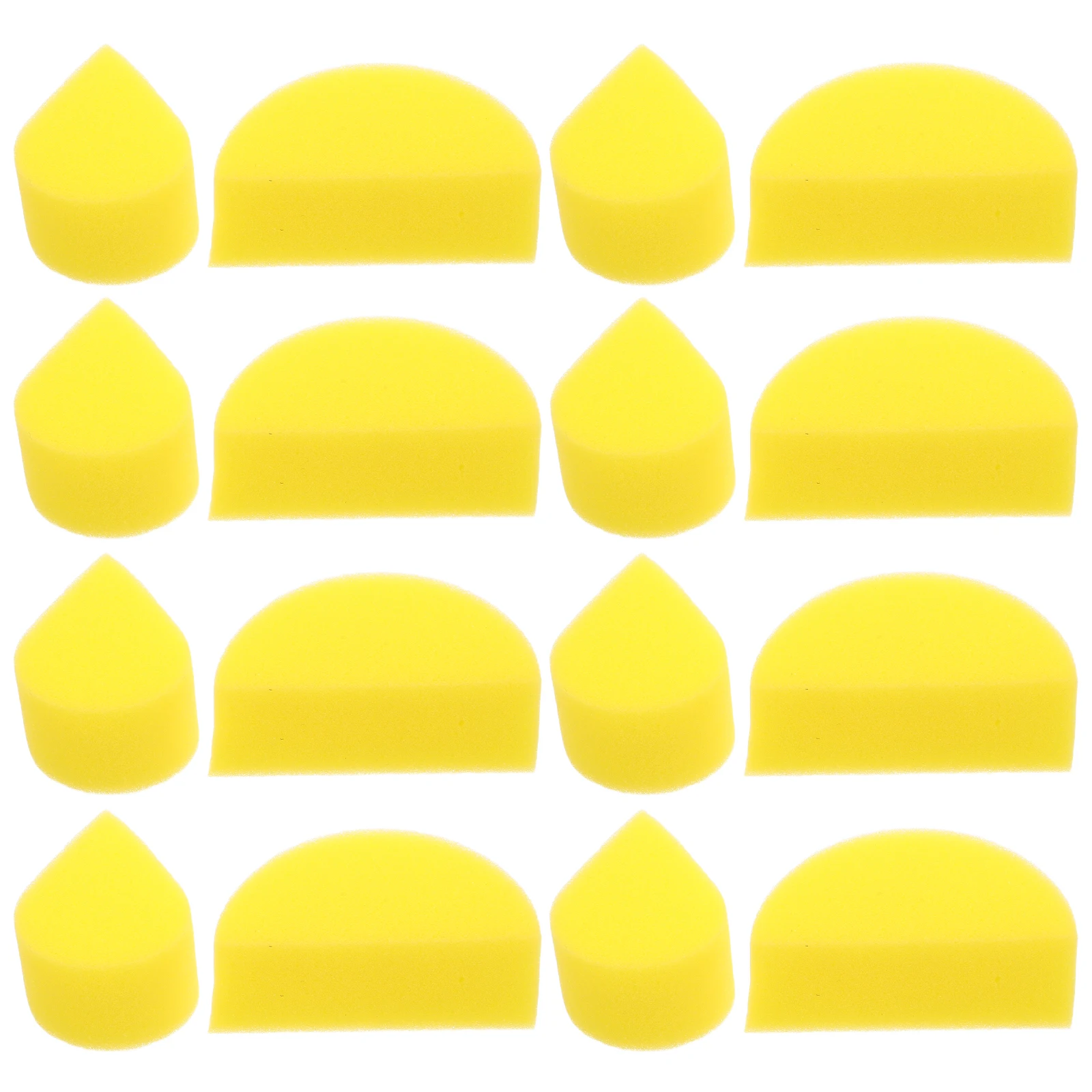24pcs Water Drop Semicircular Face Paint Sponges High Density Body Art Sponge Kids Adults Halloween Festival Craft Painting
24pcs Water Drop Semicircular Face Paint Sponges High Density Body Art Sponge Kids Adults Halloween Festival Craft Painting