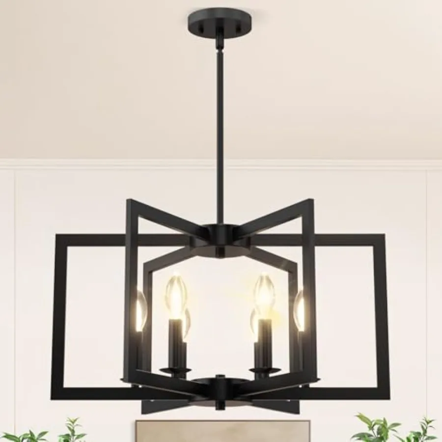 Modern Chandelier, Geometric Dining Room Light Fixture, Industrial Pendant Lights Kitchen Island, Hanging Metal Farmhouse Chand
Modern Chandelier, Geometric Dining Room Light Fixture, Industrial Pendant Lights Kitchen Island, Hanging Metal Farmhouse Chand