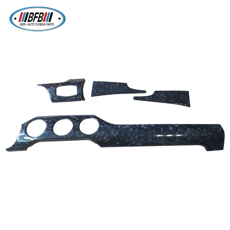2015+ 4pcs Forged Carbon Interior Trims For Ford Mustang Real Dry Carbon Fiber Dashboard Decoration Cover Panel
2015+ 4pcs Forged Carbon Interior Trims For Ford Mustang Real Dry Carbon Fiber Dashboard Decoration Cover Panel
