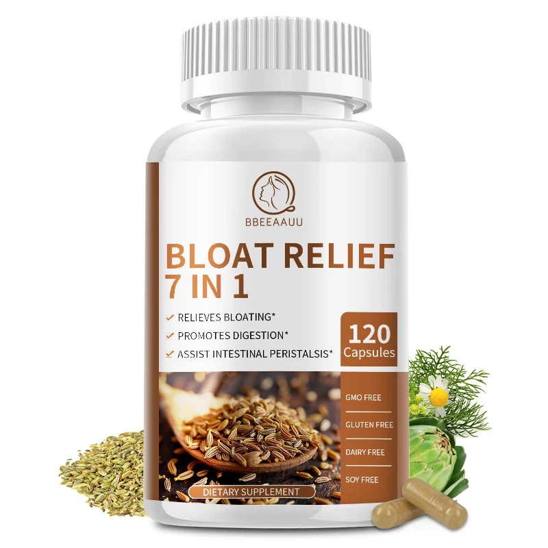 BBEEAAUU 7 in1 Fennel Seed Extract Bloat Relief Capsule Bloating and Gas Relief Digestion Health Relieves Gastric Spasms
BBEEAAUU 7 in1 Fennel Seed Extract Bloat Relief Capsule Bloating and Gas Relief Digestion Health Relieves Gastric Spasms