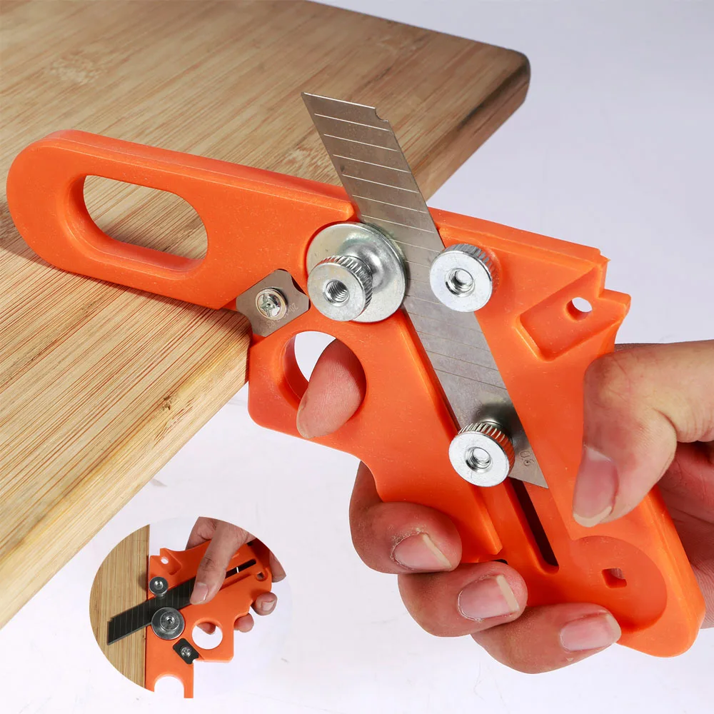 Ручной триммер для кромки, триммер для кромки шпона с 4 скребками для круглых кромок и 10-лезвийным ручным инструментом для снятия фаски по дереву
Ручной триммер для кромки, триммер для кромки шпона с 4 скребками для круглых кромок и 10-лезвийным ручным инструментом для снятия фаски по дереву