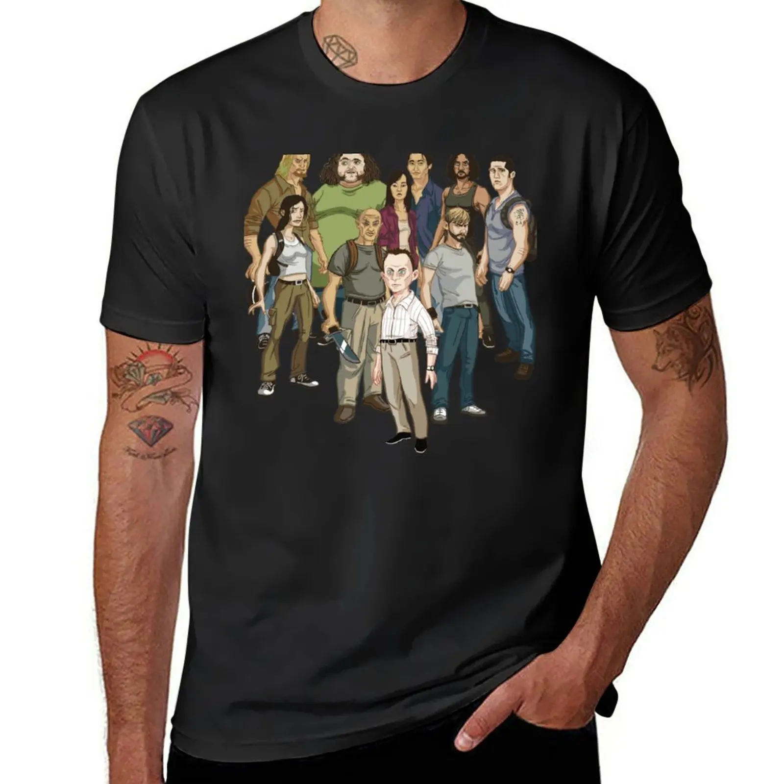 New LOST tv serie T-Shirt korean fashion funny t shirts shirts graphic tees Blouse tshirts for men
New LOST tv serie T-Shirt korean fashion funny t shirts shirts graphic tees Blouse tshirts for men