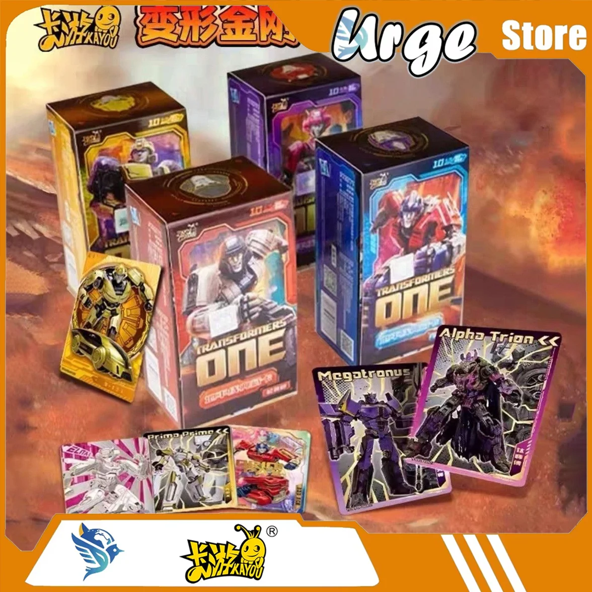 KAYOU Transformers Collectible Cards: Horizon Premium Collection - Origins Pack Officially Licensed Optimus Prime SE Card Gifts
KAYOU Transformers Collectible Cards: Horizon Premium Collection - Origins Pack Officially Licensed Optimus Prime SE Card Gifts