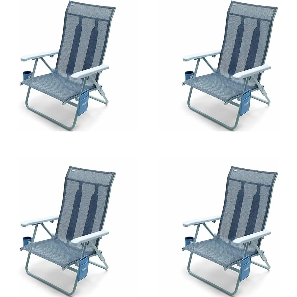 Durable Lightweight Beach Chair with Padded Straps, 300lb Capacity, Breathable Fabric
Durable Lightweight Beach Chair with Padded Straps, 300lb Capacity, Breathable Fabric