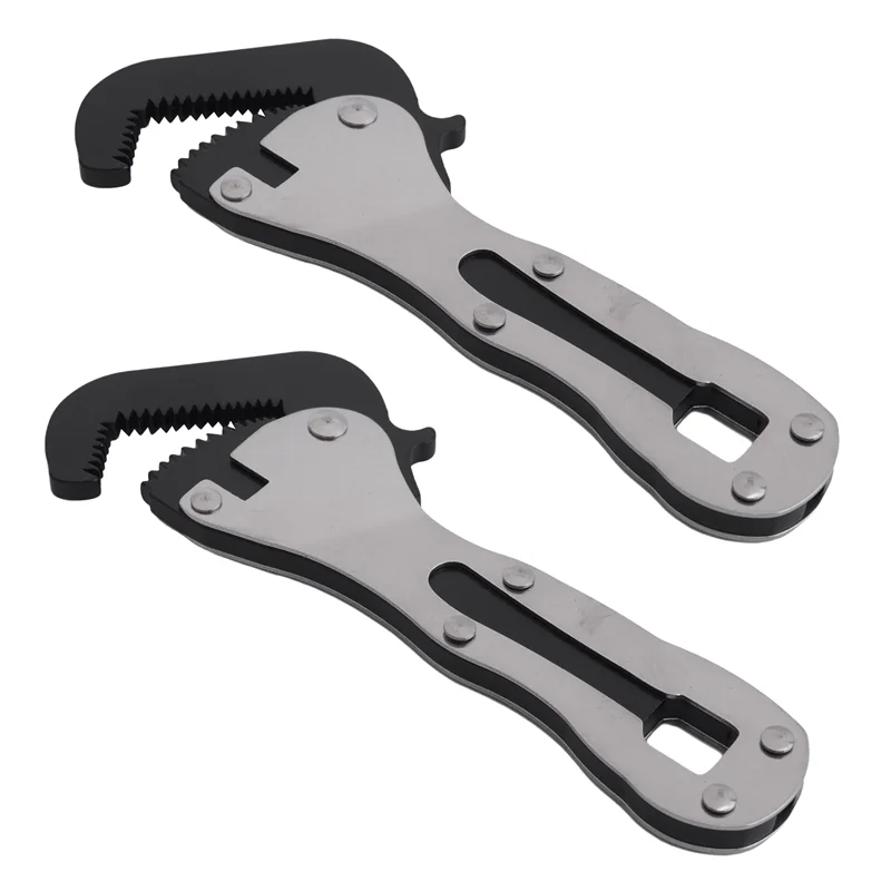 Ultra 2Pcs Mini Stubby Pipe Vise Wrench,Mini Stubby Wrench, Mini Self Adjusting Wrench,Portable Multifunctional Wrench
Ultra 2Pcs Mini Stubby Pipe Vise Wrench,Mini Stubby Wrench, Mini Self Adjusting Wrench,Portable Multifunctional Wrench
