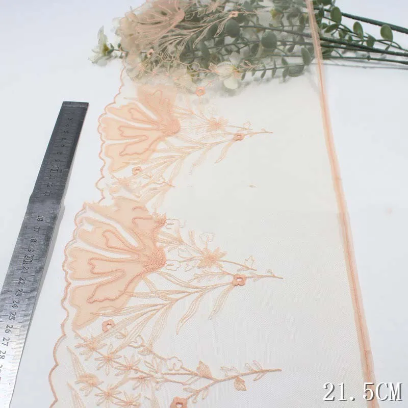 32Yards Floral Embroidered Lace Trimmings for Sewing Bridal Veil Neckerchief Bra Lingerie Trims DIY 22cm Wide
32Yards Floral Embroidered Lace Trimmings for Sewing Bridal Veil Neckerchief Bra Lingerie Trims DIY 22cm Wide