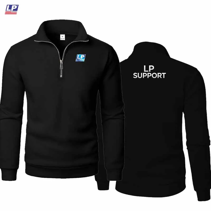 LP SUPPORT Autumn-Winter New Style Casual Half-Zip Standing Collar Shirt - Trendy, Simple, Loose-Fitting, Extra Large Men's Swea
LP SUPPORT Autumn-Winter New Style Casual Half-Zip Standing Collar Shirt - Trendy, Simple, Loose-Fitting, Extra Large Men's Swea