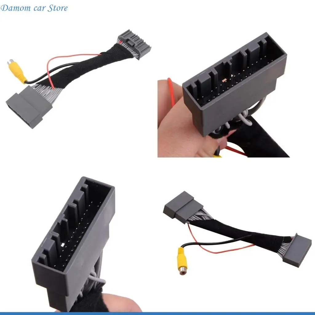 A2UC Reverse Rearview Camera Adapter Cable Car Rear View Camera Adapter Wire Harness Video Connector for EXI 2012-2016
A2UC Reverse Rearview Camera Adapter Cable Car Rear View Camera Adapter Wire Harness Video Connector for EXI 2012-2016