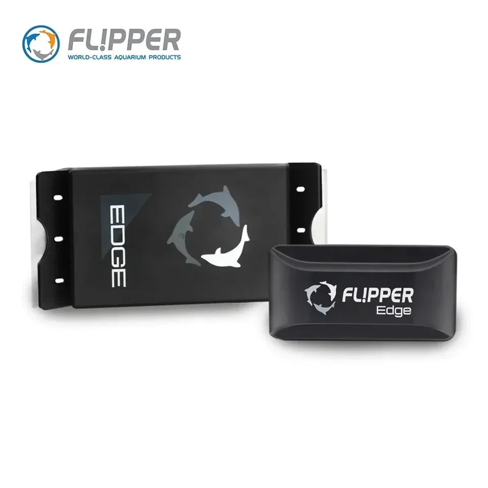Flipper Edge Standard/Max 2-in-1 Floating Magnetic Flipper Aquarium Algae Cleaner With Dual Blades For Glass Acrylic Fish Tank
Flipper Edge Standard/Max 2-in-1 Floating Magnetic Flipper Aquarium Algae Cleaner With Dual Blades For Glass Acrylic Fish Tank