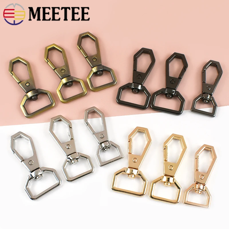 5/10Pcs Meetee 13/16/20mm Metal Handbag Strap Buckle Keychain Carabiner Swivel Lobster Trigger Clip Clasp Hardware Accessories
5/10Pcs Meetee 13/16/20mm Metal Handbag Strap Buckle Keychain Carabiner Swivel Lobster Trigger Clip Clasp Hardware Accessories