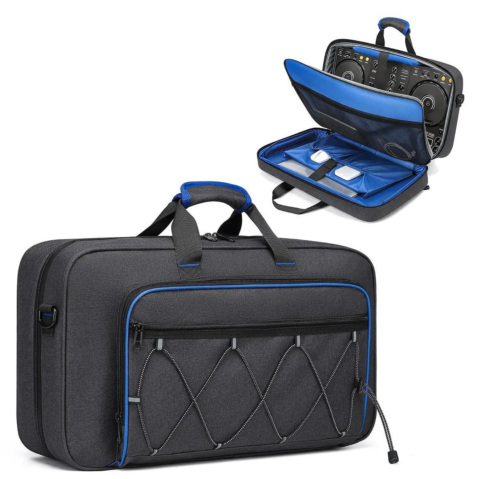 DJ Controller Case Carrying Bag Adjustable Shoulder Strap Oxford Cloth Mixer Bags Padded DJ Controller Bag for Outdoor
DJ Controller Case Carrying Bag Adjustable Shoulder Strap Oxford Cloth Mixer Bags Padded DJ Controller Bag for Outdoor