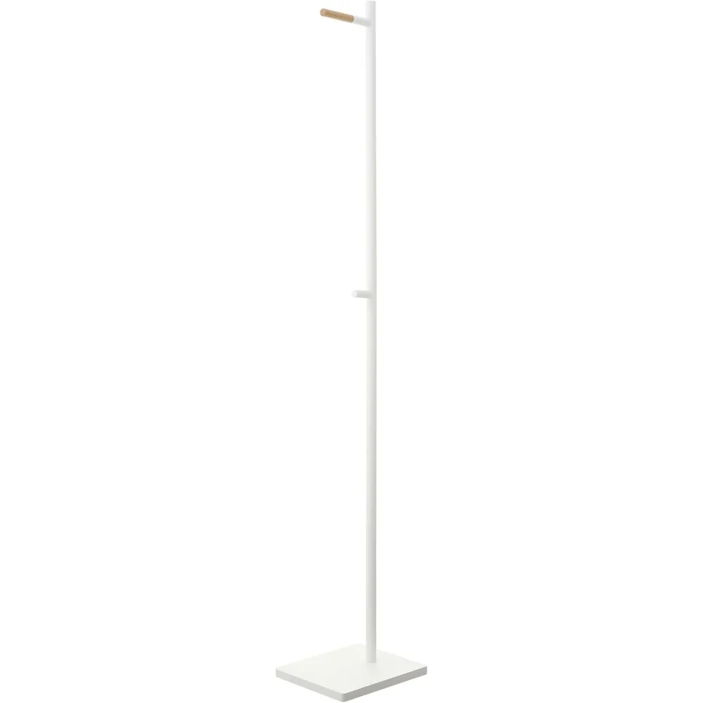 Tower Freestanding Modern Coat Hook Hanger for Entryway, Office, Or Bedroom with Wooden Accent, 63.98 - Steel + Wo
Tower Freestanding Modern Coat Hook Hanger for Entryway, Office, Or Bedroom with Wooden Accent, 63.98 - Steel + Wo