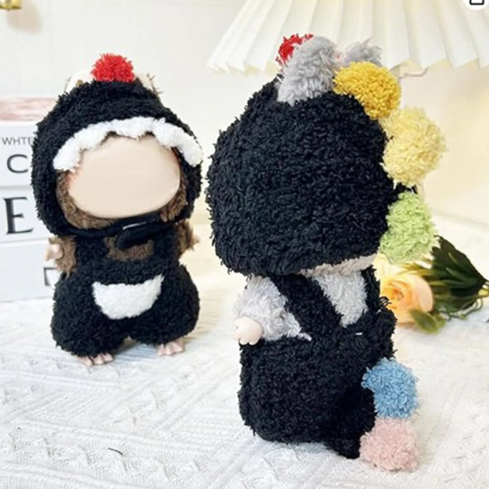 Новый вельвет для куклы Labubu, комплект одежды, шляпа 17 см, одежда, обувь, кукла, аксессуары для самостоятельного изготовления, тренировочные сидячие игры для вечеринок, игрушки, подарки
Новый вельвет для куклы Labubu, комплект одежды, шляпа 17 см, одежда, обувь, кукла, аксессуары для самостоятельного изготовления, тренировочные сидячие игры для вечеринок, игрушки, подарки