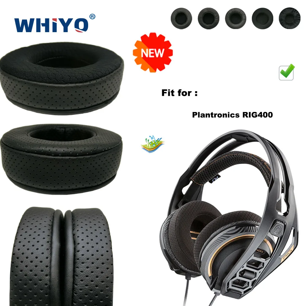 Replacement Ear Pads for Plantronics RIG400 Headset Parts Leather Cushion Velvet Earmuff Headset Sleeve Cover
Replacement Ear Pads for Plantronics RIG400 Headset Parts Leather Cushion Velvet Earmuff Headset Sleeve Cover