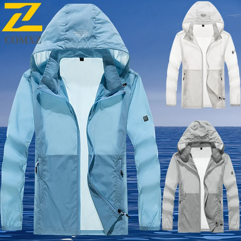 Summer Jackets Women's Men's Light Quick-drying Anti-ultraviolet Sun Protection Clothing Hiking Camping Solid Color Hooded Coat
Summer Jackets Women's Men's Light Quick-drying Anti-ultraviolet Sun Protection Clothing Hiking Camping Solid Color Hooded Coat