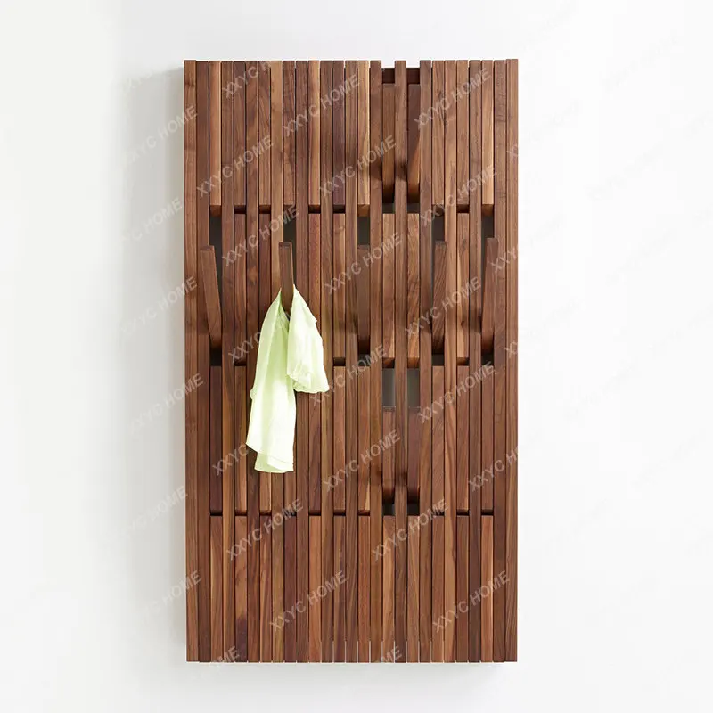 Walnut Art Modeling Hanger Creative Advanced Solid Wood Coat and Hat Rack Wall Ultra-Thin Door Clothes Rack
Walnut Art Modeling Hanger Creative Advanced Solid Wood Coat and Hat Rack Wall Ultra-Thin Door Clothes Rack