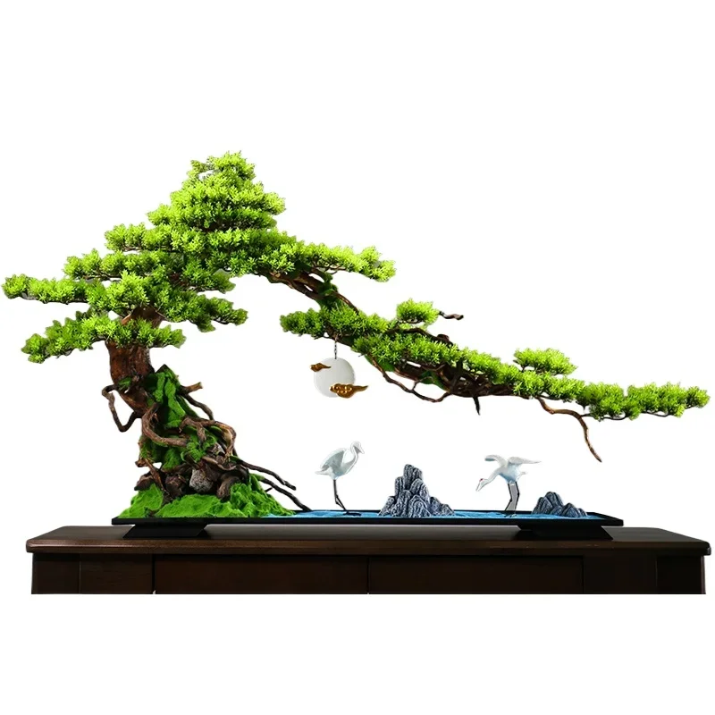 Welcome Pine Decoration Hallway Desktop Creative Living Room Lucky Coffee Table Cabinet Dry Landscape
Welcome Pine Decoration Hallway Desktop Creative Living Room Lucky Coffee Table Cabinet Dry Landscape