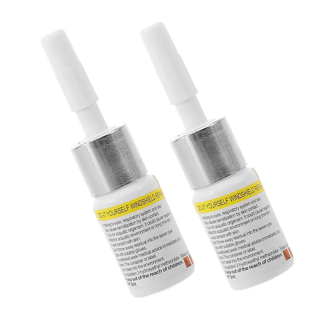 2 Pcs Glass Repairing Liquid Crack Windshield Kit Car Scratch Remover Fluid Chipped
2 Pcs Glass Repairing Liquid Crack Windshield Kit Car Scratch Remover Fluid Chipped