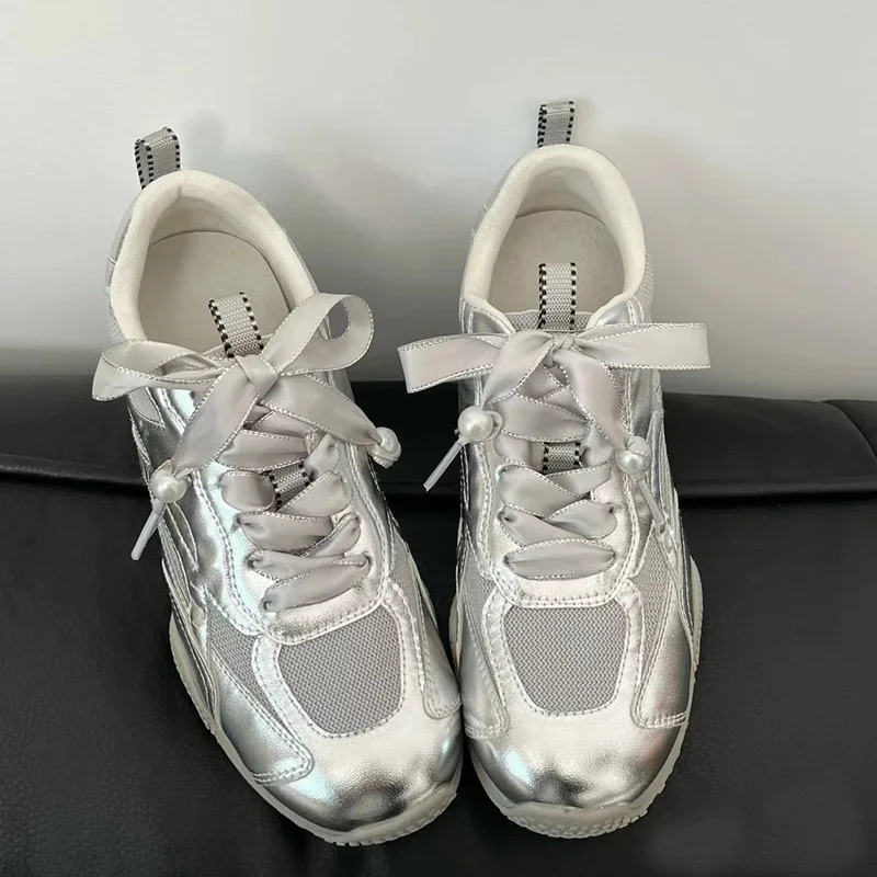 Летняя обувная обувь Suyinde ~ вафельная сетчатая дышащая Серебристая спортивная и повседневная обувь для балета
Летняя обувная обувь Suyinde ~ вафельная сетчатая дышащая Серебристая спортивная и повседневная обувь для балета