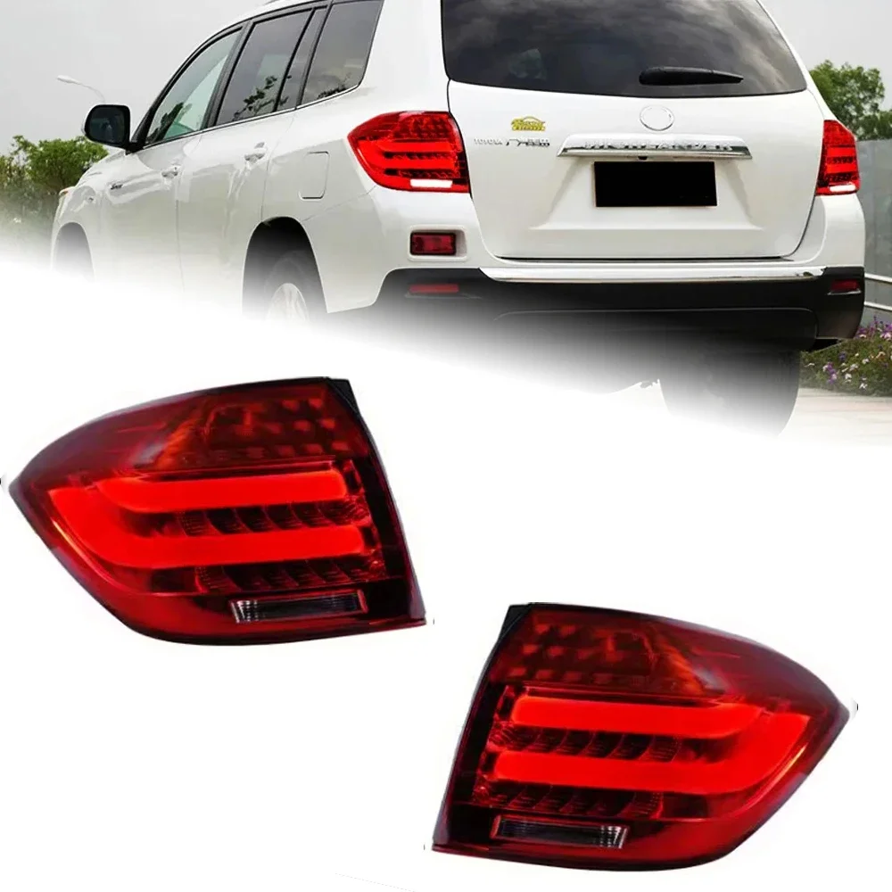 Car Lights for Toyoyta Highlander LED Tail Light 2007-2011 Highlander Rear Fog Brake Turn Signal Brake Reverse Accessories
Car Lights for Toyoyta Highlander LED Tail Light 2007-2011 Highlander Rear Fog Brake Turn Signal Brake Reverse Accessories