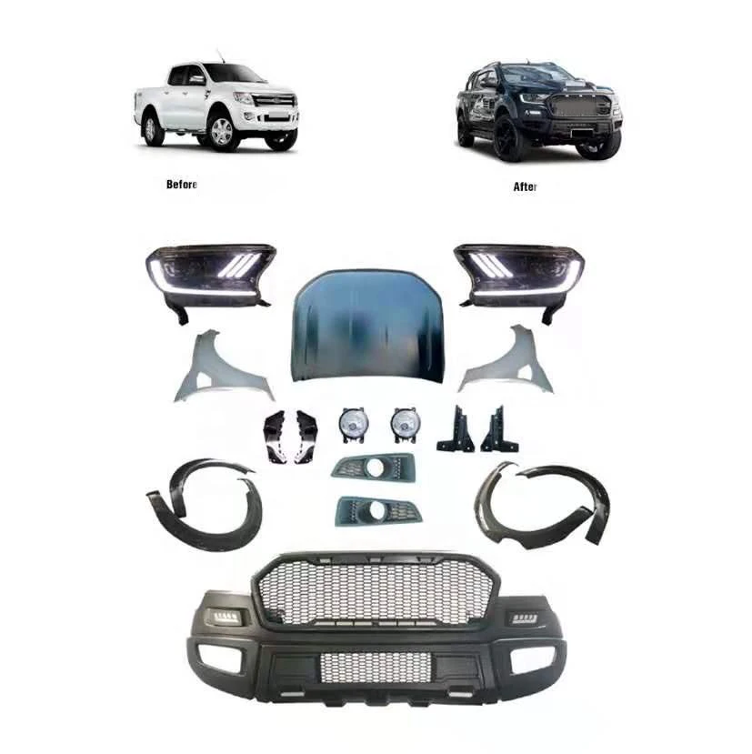 Dream Garage For Ranger Raptor Conversion Upgrade T6 To Raptor Bumper Body Kit
Dream Garage For Ranger Raptor Conversion Upgrade T6 To Raptor Bumper Body Kit