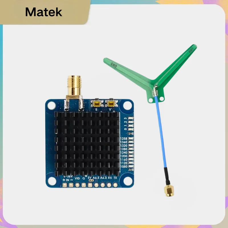 Video Transmitter 2W VTX-1G3TE 1.2GHz 1.3GHz 2000mW 9CH With Tramp VTX Control For FPV Long Range Drones
Video Transmitter 2W VTX-1G3TE 1.2GHz 1.3GHz 2000mW 9CH With Tramp VTX Control For FPV Long Range Drones