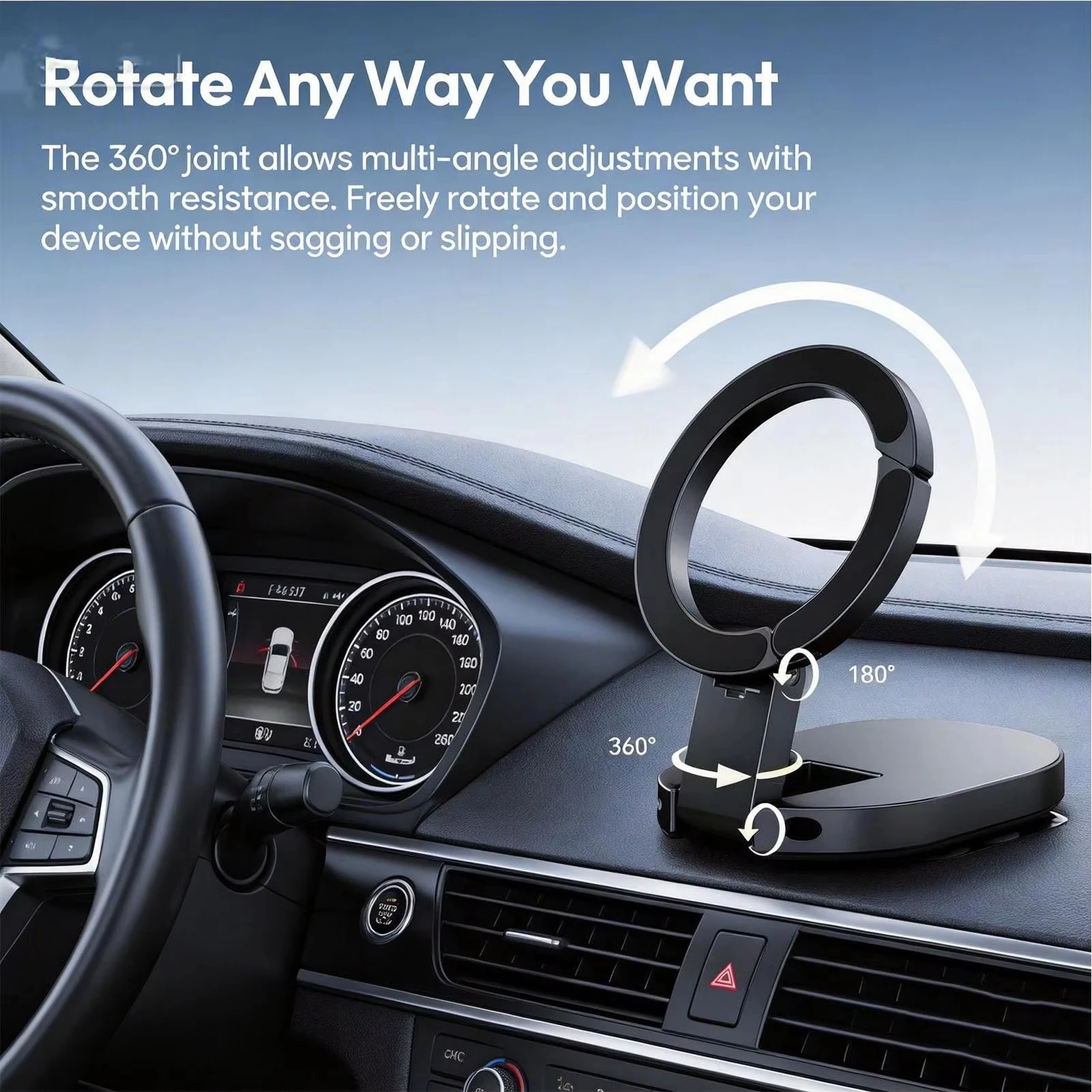 360° Degree Rotating For Magnetic Mobile Phone Holder Multifunctional Portable Desktop And Car Dual Purpose Mobile Phone Holder
360° Degree Rotating For Magnetic Mobile Phone Holder Multifunctional Portable Desktop And Car Dual Purpose Mobile Phone Holder