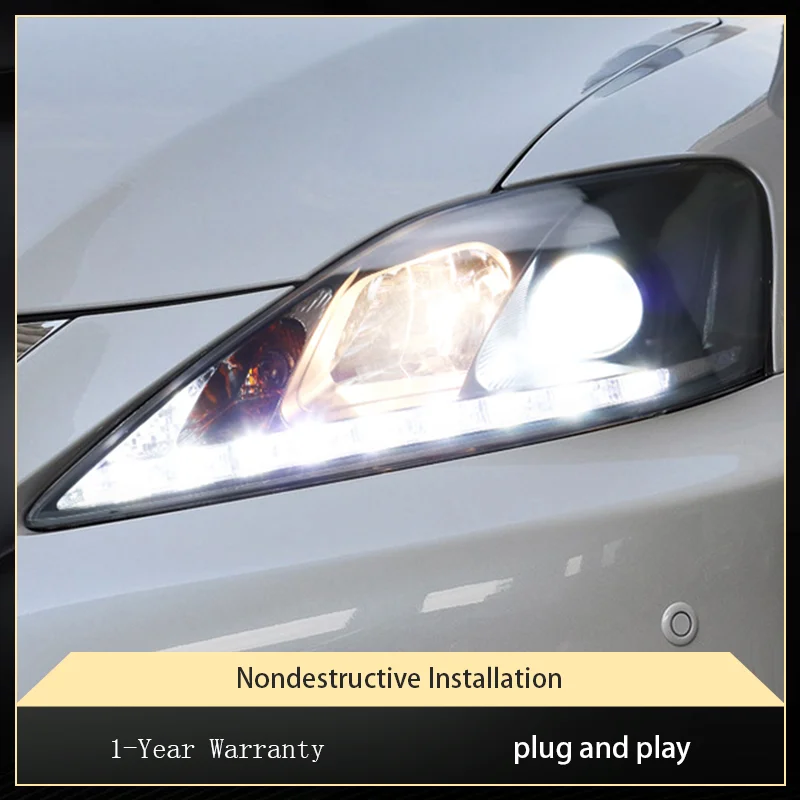 Автомобильные фары для Lexus IS200, IS250, IS300, IS350, 2006-2012, Модифицированная фара головного света DRL, объектив проектора, аксессуары для передней фары
Автомобильные фары для Lexus IS200, IS250, IS300, IS350, 2006-2012, Модифицированная фара головного света DRL, объектив проектора, аксессуары для передней фары