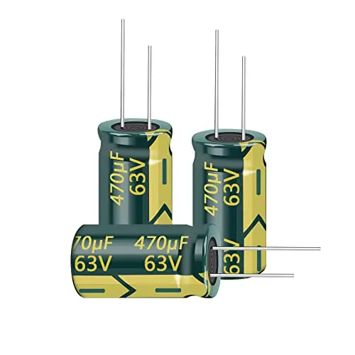 20pcs 63V 470UF Capacitor 10X20MM(0.39x0.79in) High Frequency Aluminum Electrolytic Capacitors for TV, LCD Monitor, Game
20pcs 63V 470UF Capacitor 10X20MM(0.39x0.79in) High Frequency Aluminum Electrolytic Capacitors for TV, LCD Monitor, Game