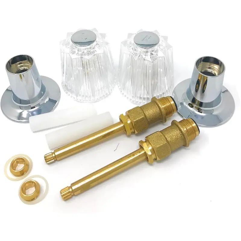 B-Est Bathtub For Price Pfister Bath Tub And Shower Trim Kit-Stems, Seats& Flanges-Hot& Cold Water Valve Replacement Parts
B-Est Bathtub For Price Pfister Bath Tub And Shower Trim Kit-Stems, Seats& Flanges-Hot& Cold Water Valve Replacement Parts
