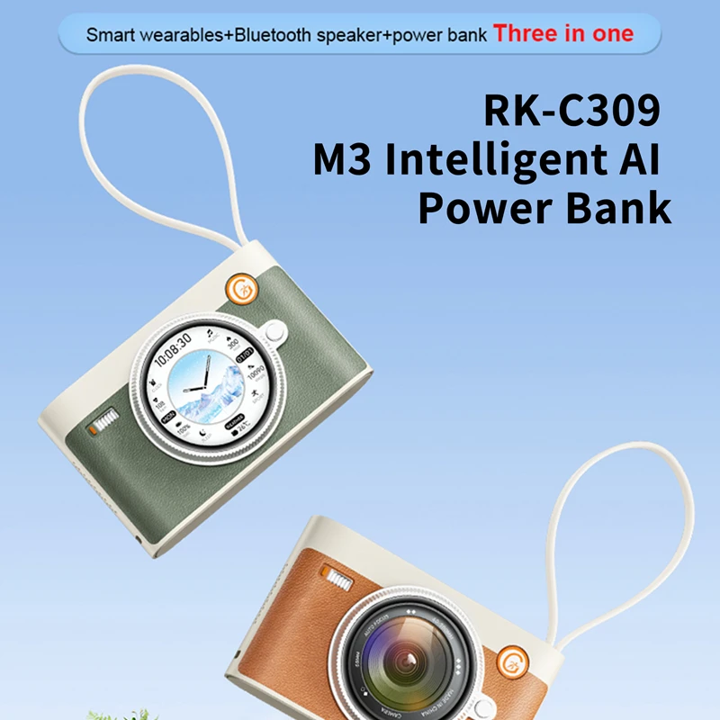 New Fast Charger Treasure 10000mah Battery With AI Smart HD Display Screen Bluetooth Speaker Support Phone Call Calculator EBook
New Fast Charger Treasure 10000mah Battery With AI Smart HD Display Screen Bluetooth Speaker Support Phone Call Calculator EBook