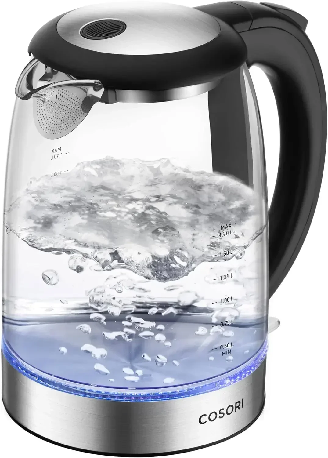 Electric Kettle, No Plastic Filter Spout, 1.7L Tea Kettle Hot Water Boiler For Coffee Tea, Water Heater & Teapot
Electric Kettle, No Plastic Filter Spout, 1.7L Tea Kettle Hot Water Boiler For Coffee Tea, Water Heater & Teapot