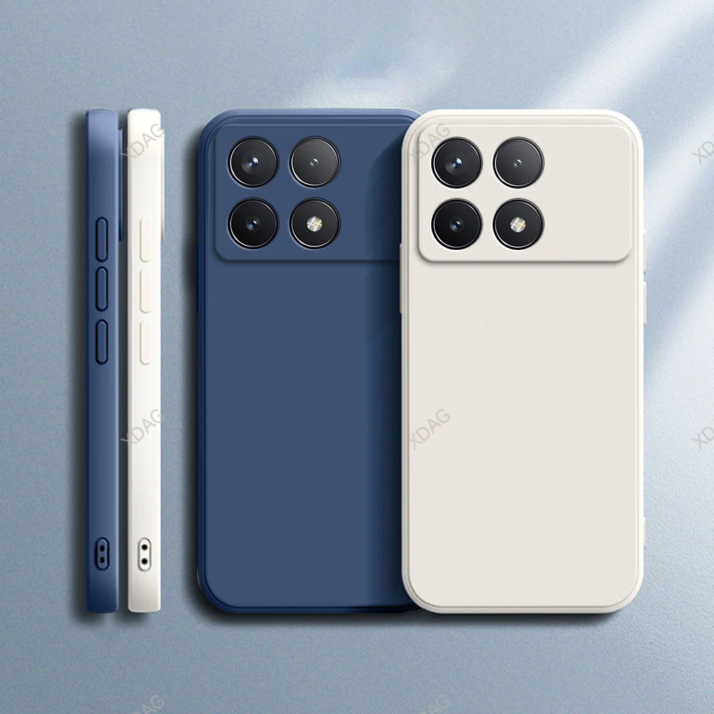 Original Square Liquid Soft Silicone Case for Xiaomi Poco F6 Pro F6Pro 5G 6.67" Phone Shell Simple Camera Protection Back Covers
Original Square Liquid Soft Silicone Case for Xiaomi Poco F6 Pro F6Pro 5G 6.67" Phone Shell Simple Camera Protection Back Covers