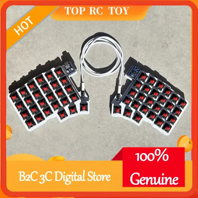 Silakka 54 Ergonomic Split Keyboard Wired Hot Swap QMK/VIAL RP2040zero Customizable PC Gaming Keyboard Accessories
Silakka 54 Ergonomic Split Keyboard Wired Hot Swap QMK/VIAL RP2040zero Customizable PC Gaming Keyboard Accessories