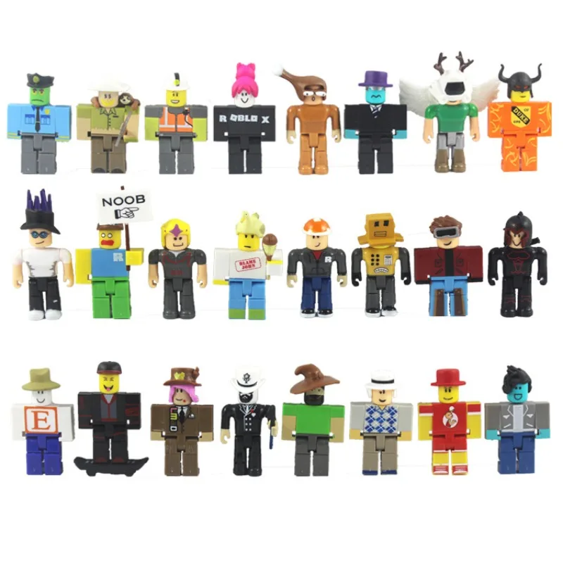 24 фигурки персонажей Roblox, мультяшные настольные украшения, подарки на день рождения для детей, игрушки
24 фигурки персонажей Roblox, мультяшные настольные украшения, подарки на день рождения для детей, игрушки