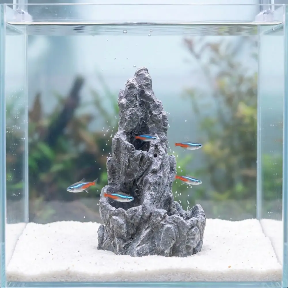 Fake Mountain Look Reptile Terrarium Decor Cement Scenery Model Artificial Rock Cave Stone Look Non-slip Bottom
Fake Mountain Look Reptile Terrarium Decor Cement Scenery Model Artificial Rock Cave Stone Look Non-slip Bottom