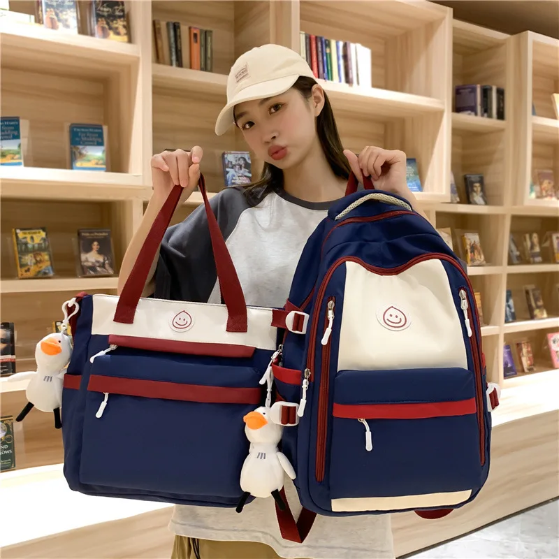 Large Capacity Dual Shoulder Bag for High School And Middle School Students Campus Fashion Backpack Women's School Bag
Large Capacity Dual Shoulder Bag for High School And Middle School Students Campus Fashion Backpack Women's School Bag