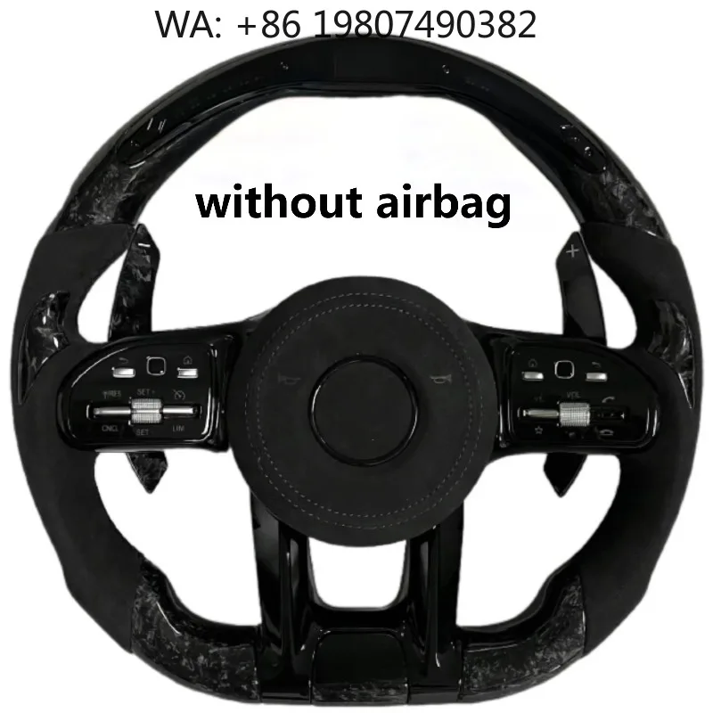 Universal Carbon Fiber Leather Steering Wheel Hot Sale Modified Replacement Trim For General Car Interior Upade
Universal Carbon Fiber Leather Steering Wheel Hot Sale Modified Replacement Trim For General Car Interior Upade