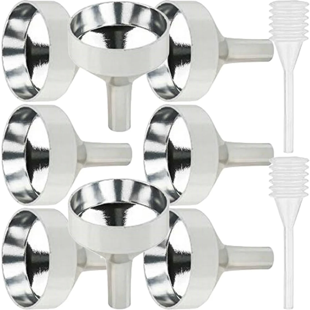 10pcs Metal for Small Bottles Skincare Perfume Kit Funnels Travel Size Small Funnels For Bottles Mini Smooth
10pcs Metal for Small Bottles Skincare Perfume Kit Funnels Travel Size Small Funnels For Bottles Mini Smooth