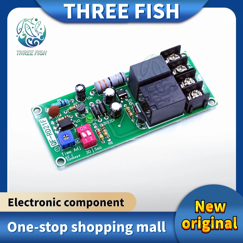 1PCS RD21F AC 100V-220V Adjustable Timer Control Relay Module Turn Off Delay Switch Board for Exhaust Fan
1PCS RD21F AC 100V-220V Adjustable Timer Control Relay Module Turn Off Delay Switch Board for Exhaust Fan