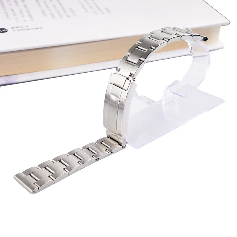 For Rolex Seiko Tudor Strap Bracelet With Oyster Clasp Silver Brushed 316L Steel Replacement Wrist Watch Band 22mm
For Rolex Seiko Tudor Strap Bracelet With Oyster Clasp Silver Brushed 316L Steel Replacement Wrist Watch Band 22mm