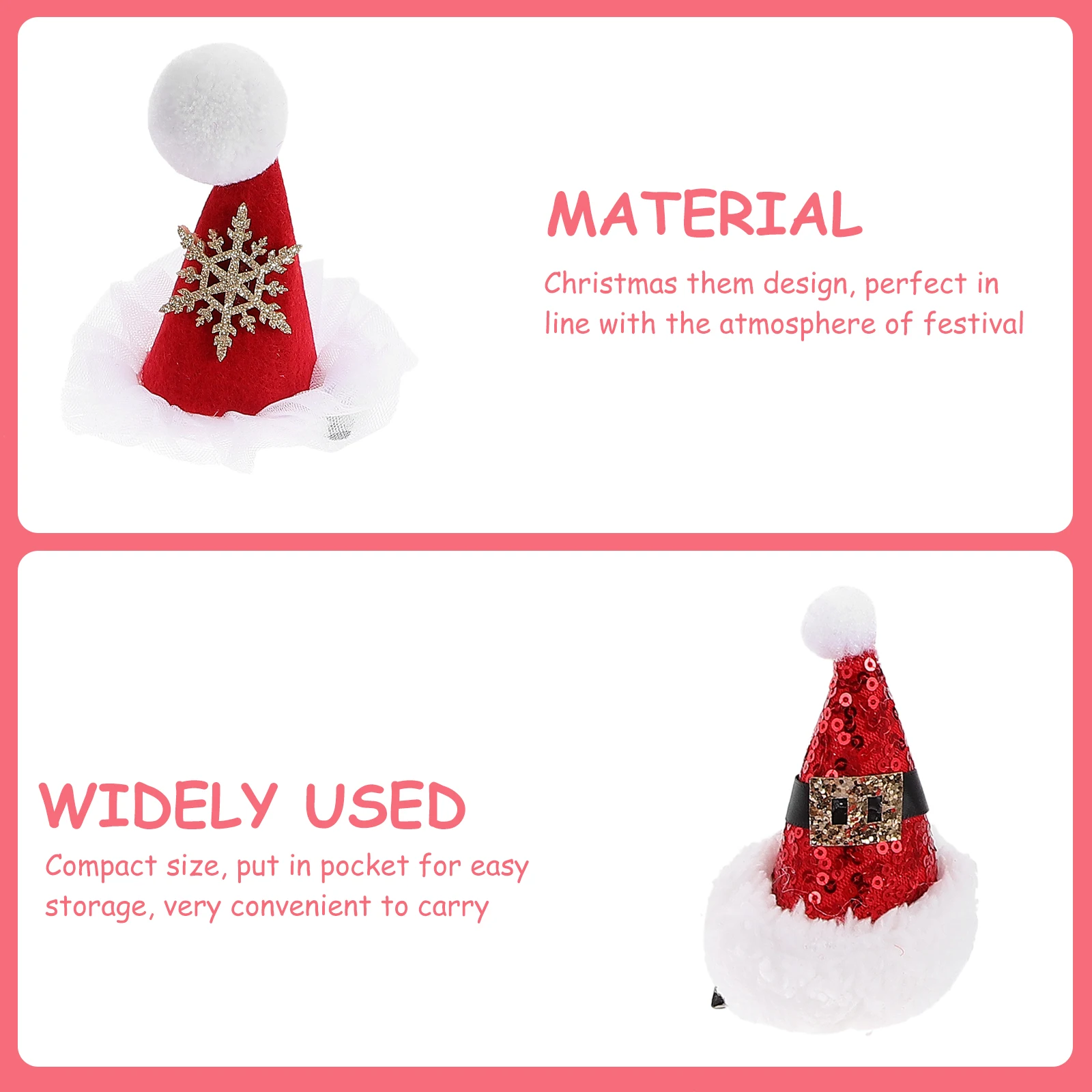 6 шт., рождественская шляпа, заколки для волос с оленями, рождественская тема, прочная ткань, рождественские заколки для волос, аксессуары для волос для рождественской вечеринки для детей и взрослых
6 шт., рождественская шляпа, заколки для волос с оленями, рождественская тема, прочная ткань, рождественские заколки для волос, аксессуары для волос для рождественской вечеринки для детей и взрослых