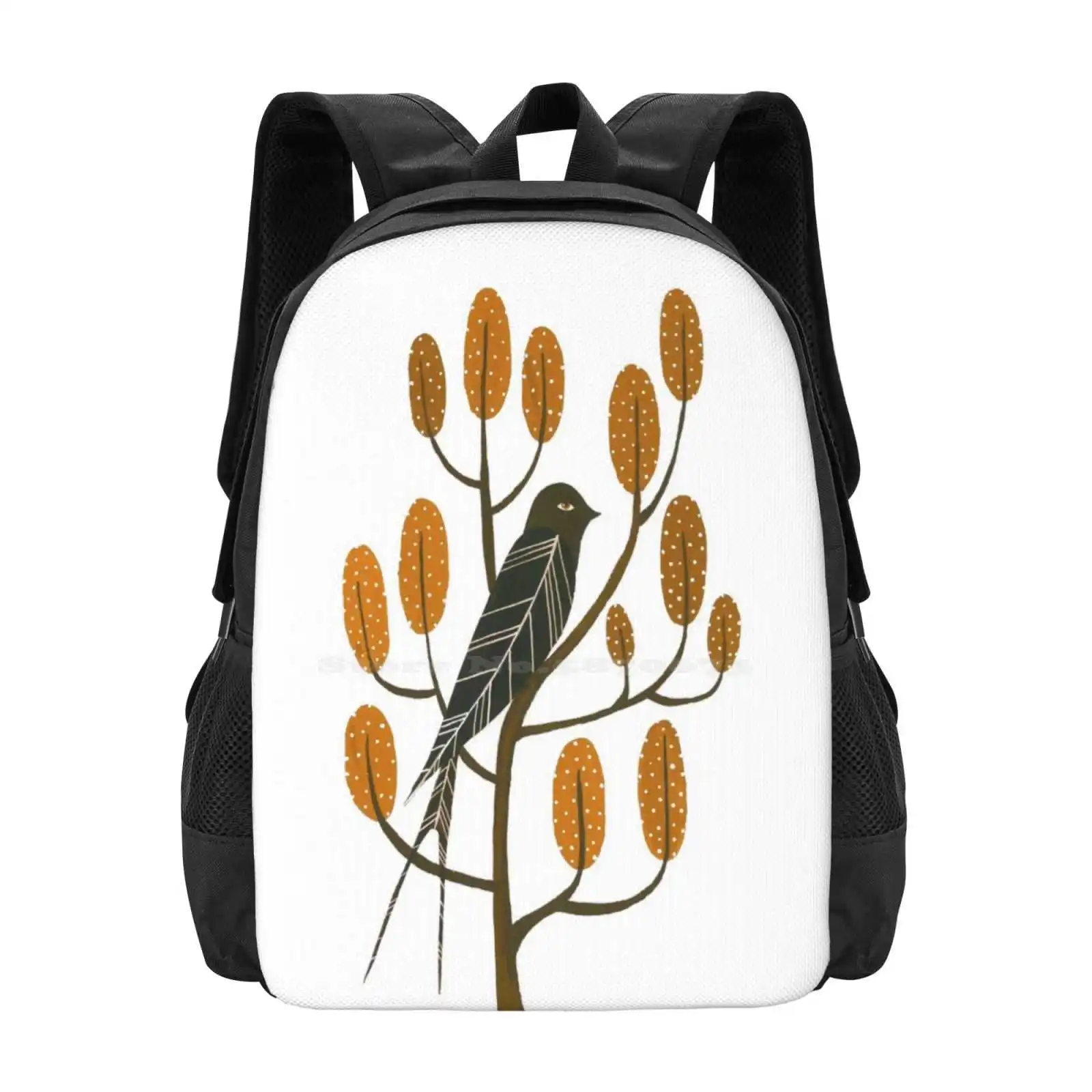 Swallow In Golden Brown Hot Sale Schoolbag Backpack Fashion Bags Swallow Bird Nature Animal Love Polka Dot Tree
Swallow In Golden Brown Hot Sale Schoolbag Backpack Fashion Bags Swallow Bird Nature Animal Love Polka Dot Tree