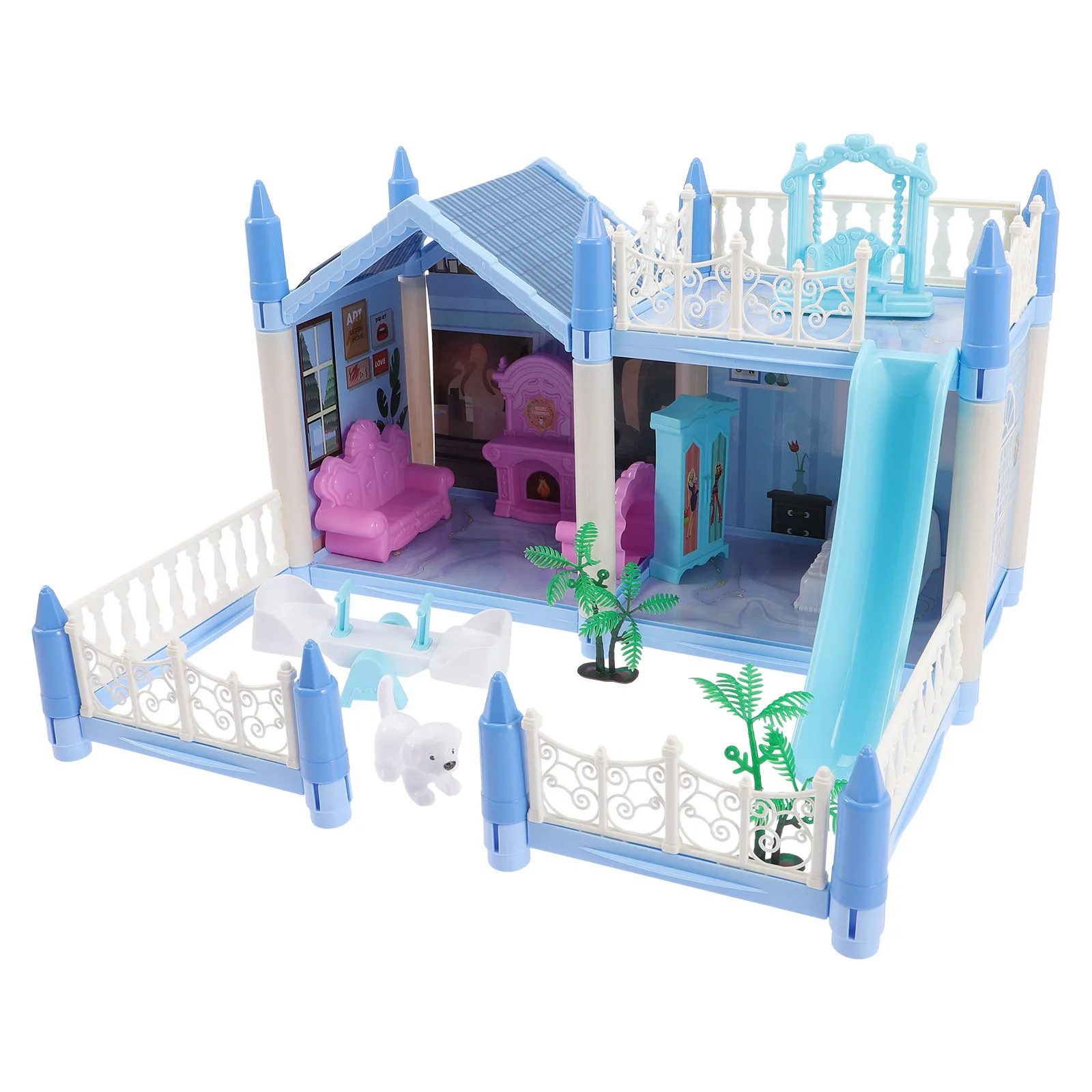 1Set Puzzle Villa House Miniature Kit Early Education Gift for Girls 5 Year Creative Color Recognition and Motor Skills
1Set Puzzle Villa House Miniature Kit Early Education Gift for Girls 5 Year Creative Color Recognition and Motor Skills