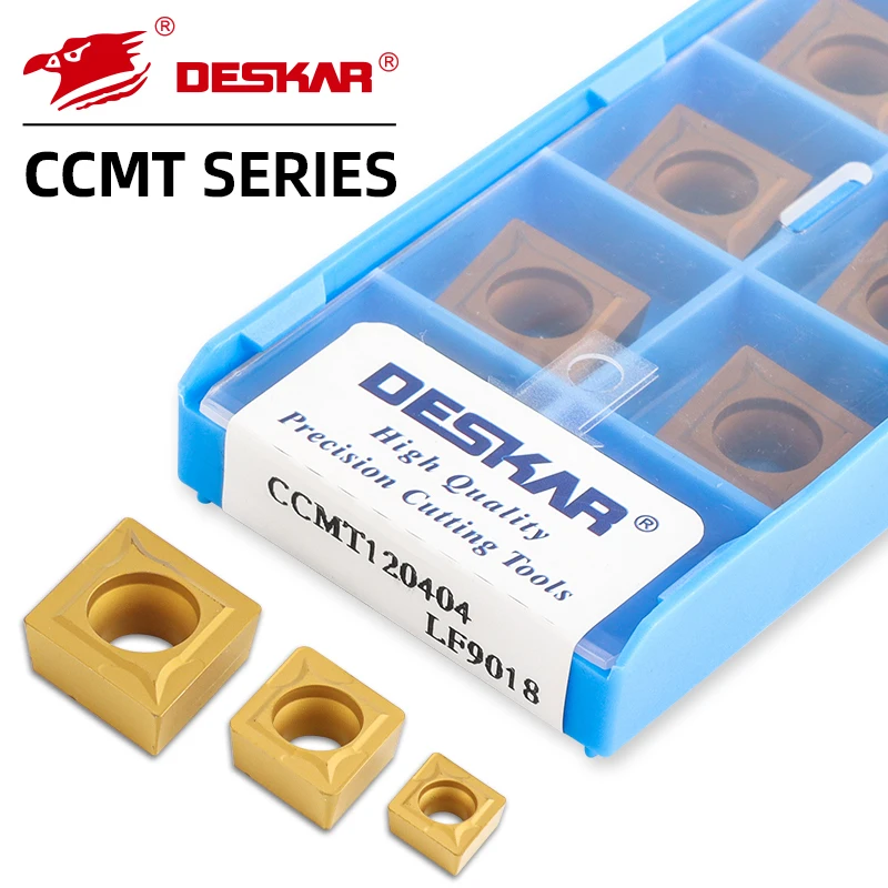 DESKAR 100% оригинал CCMT060204 CCMT060208 CCMT09T304 CCMTLF9018 Токарный станок с ЧПУ Токарный инструмент Твердосплавная вставка с ЧПУ для стальной части
DESKAR 100% оригинал CCMT060204 CCMT060208 CCMT09T304 CCMTLF9018 Токарный станок с ЧПУ Токарный инструмент Твердосплавная вставка с ЧПУ для стальной части