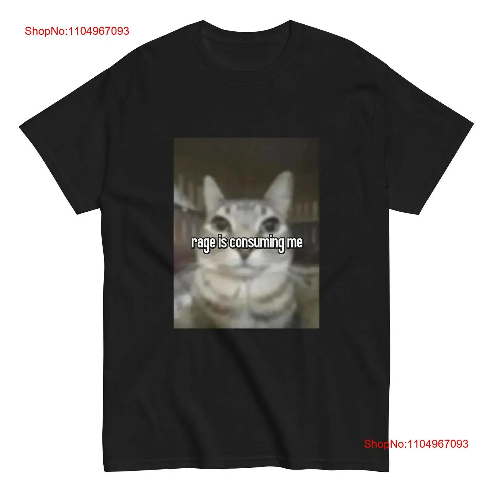 Rage is consuming me funny cat meme shirt oddly specific T weird dank memes vintage Washed Top For Everyday Wear Versatile
Rage is consuming me funny cat meme shirt oddly specific T weird dank memes vintage Washed Top For Everyday Wear Versatile