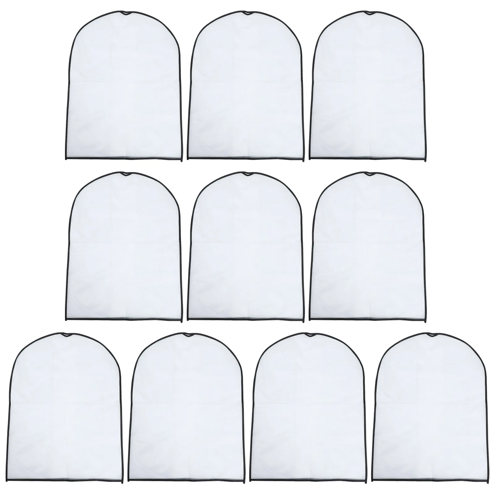 10 Pcs Dustproof Overcoat Cover Clothing Storage Bag Wardrobe Dustproof Clothes Bag Hanging Travel Reusable Foldable Garment
10 Pcs Dustproof Overcoat Cover Clothing Storage Bag Wardrobe Dustproof Clothes Bag Hanging Travel Reusable Foldable Garment