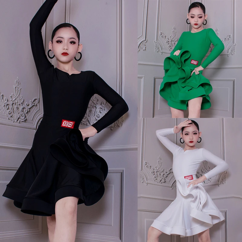 3 Colors Ballroom Dance Competition Dress For Girls Latin Dance Dress National Standard Latin Dance Costume Stage Wear DWY8985
3 Colors Ballroom Dance Competition Dress For Girls Latin Dance Dress National Standard Latin Dance Costume Stage Wear DWY8985